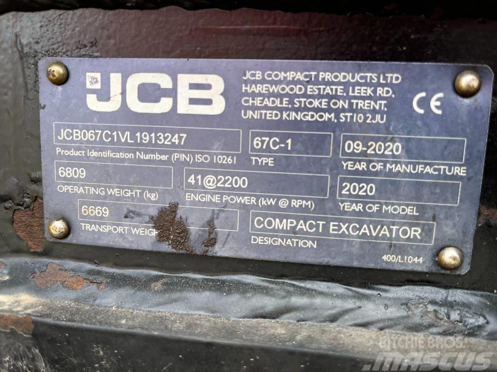 JCB 67 C Mini rýpadlá < 7t