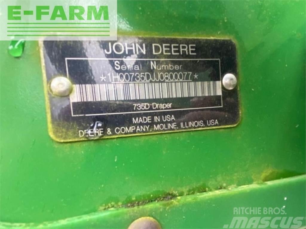 John Deere 735d (10,66m) Príslušenstvo a náhradné diely ku kombajnom