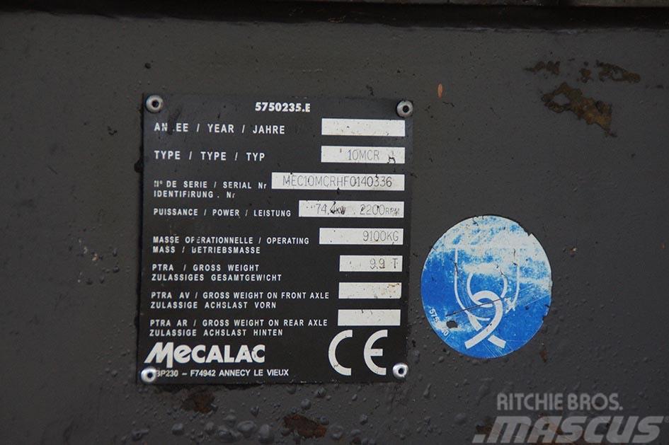 Mecalac Rupsgraafmachine 10MCR Pásové rýpadlá