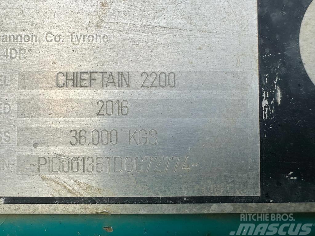 PowerScreen Chieftain 2200 Mobilné triediče