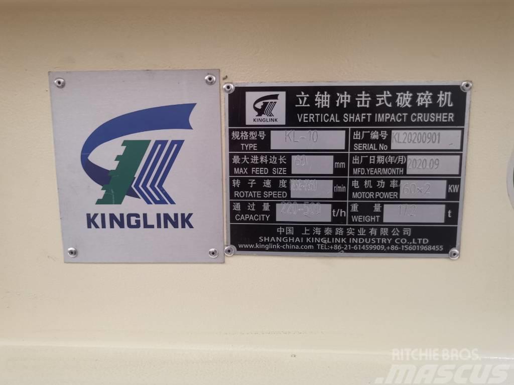 Kinglink Barmac VSI crusher KL-10 | Mineral Concrete Sands Drviče