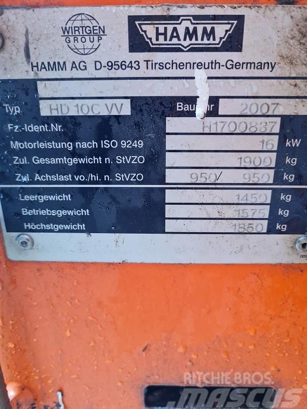 Hamm HD 10 C W Tandemové valce