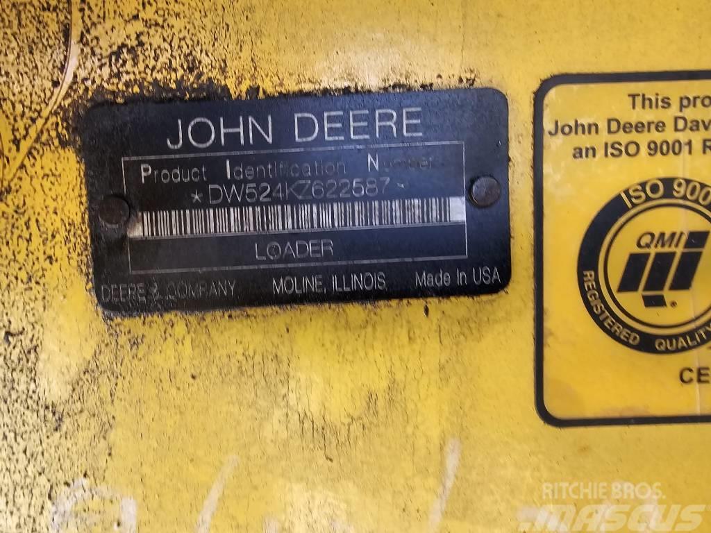 John Deere 524 K Kolesové nakladače