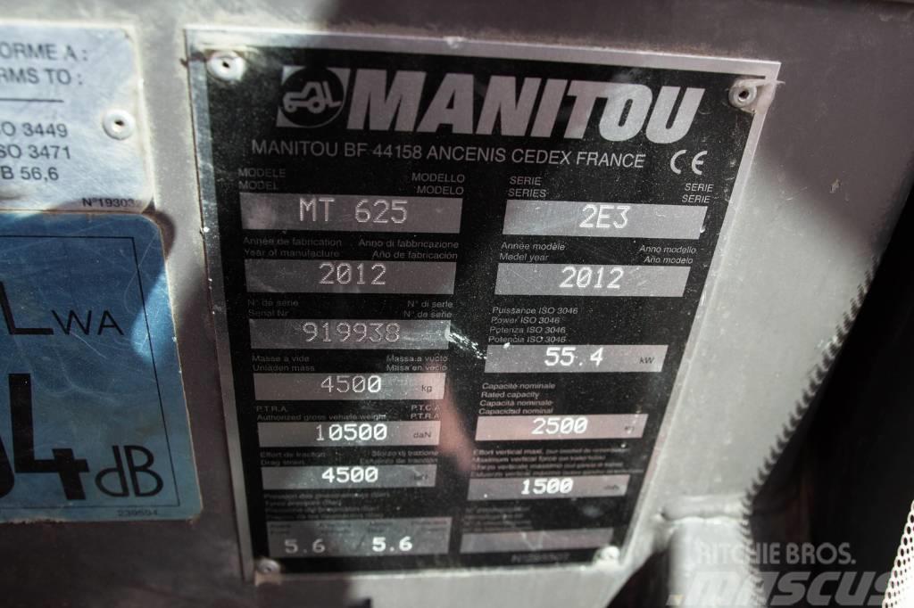 Manitou MT625 Teleskopické manipulátory