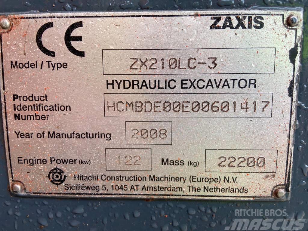 Hitachi ZX 210 LC-3 Pásové rýpadlá