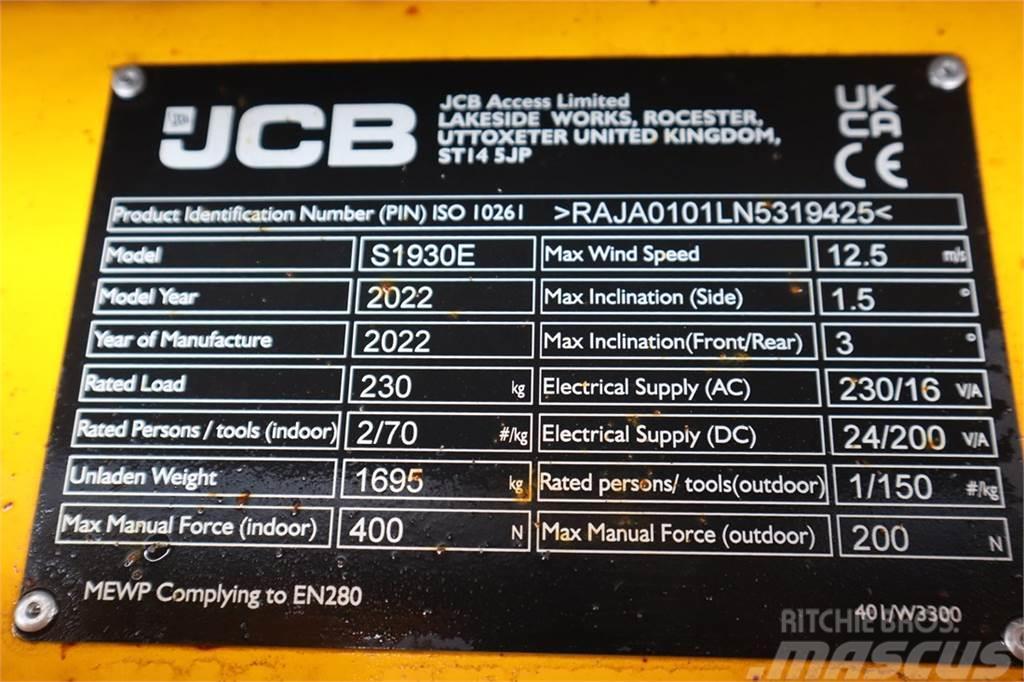 JCB S1930E Valid inspection, *Guarantee! New And Avail Nožnicové zdvíhacie plošiny