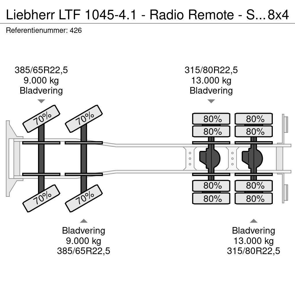 Liebherr LTF 1045-4.1 - Radio Remote - Scania P410 8x4 - Eu Univerzálne terénne žeriavy