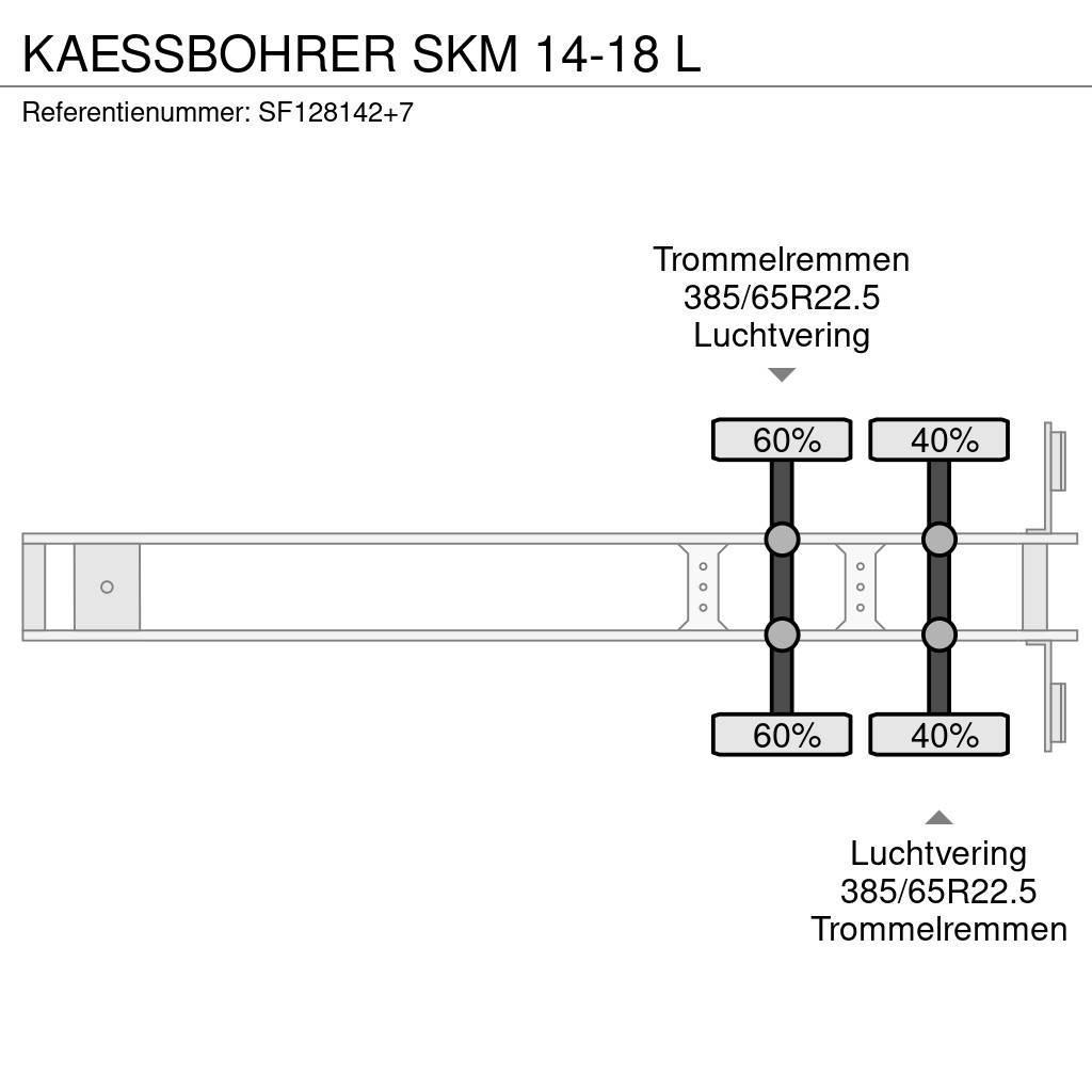 Kässbohrer SKM 14-18 L Sklápacie návesy