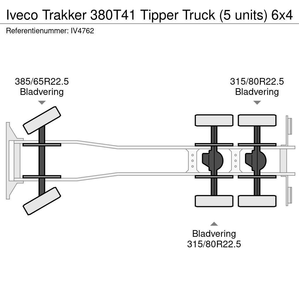 Iveco Trakker 380T41 Tipper Truck (5 units) Sklápače