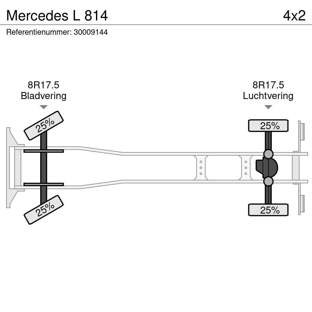 Mercedes-Benz L 814 Nákladné vozidlá bez nadstavby
