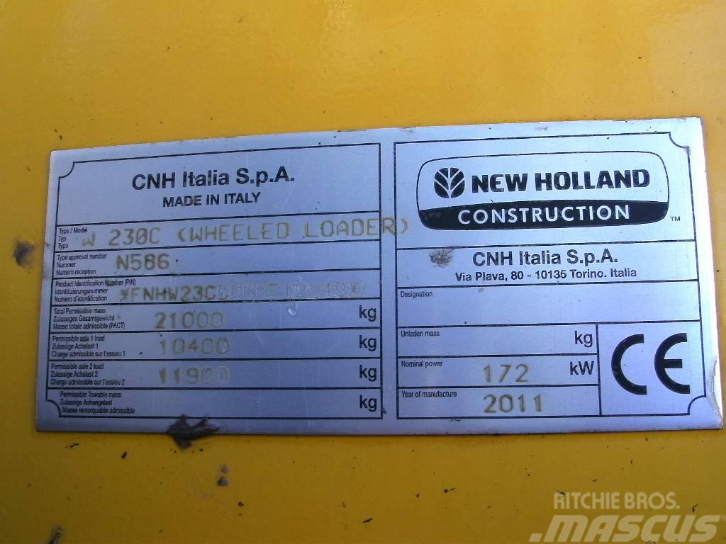 New Holland W 230 C Kolesové nakladače