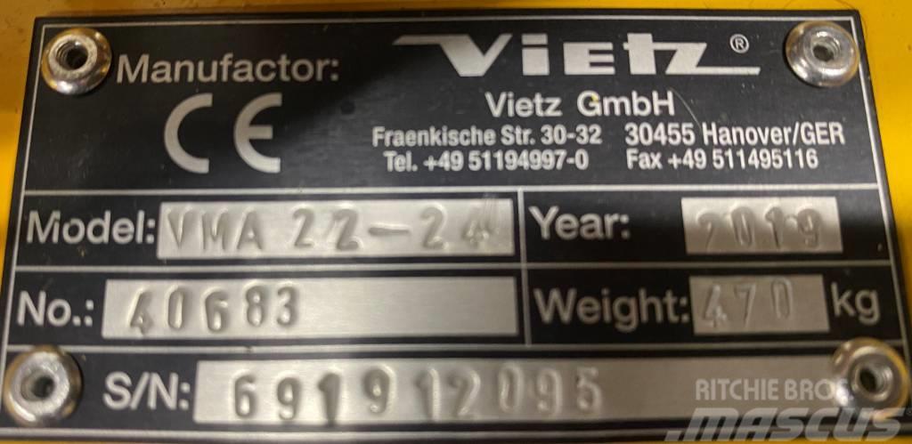 Vietz VMA Mandrel 22-24" Potrubné zariadenia