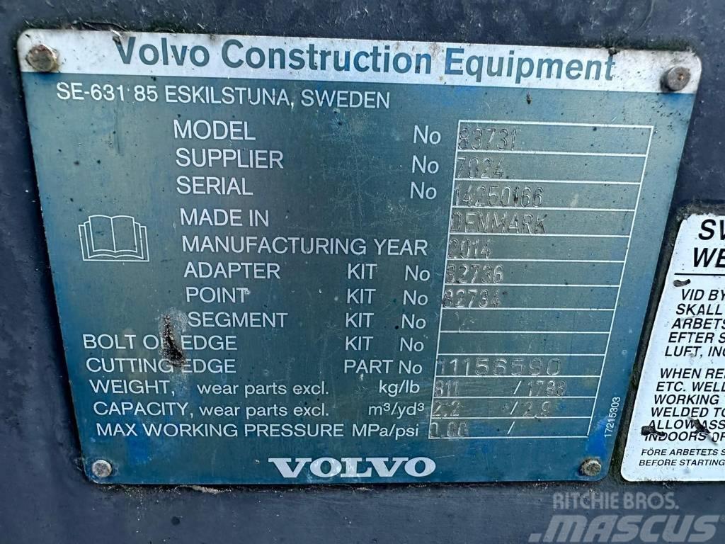 Volvo Bucket 2500mm Lopaty