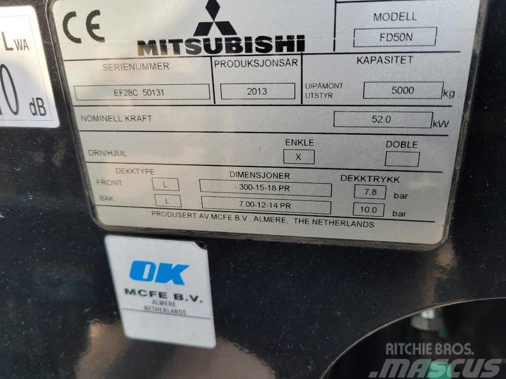 Mitsubishi FD50N Dieselové vozíky