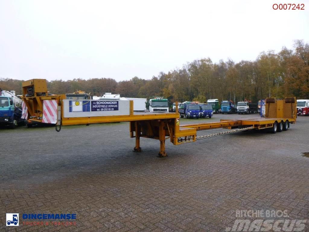 Broshuis 3-axle semi-lowbed trailer E-2190-24 / 47.5 T ext. Podvalníkové návesy
