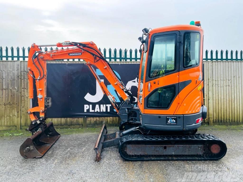 Doosan DX 27 Z Mini rýpadlá < 7t