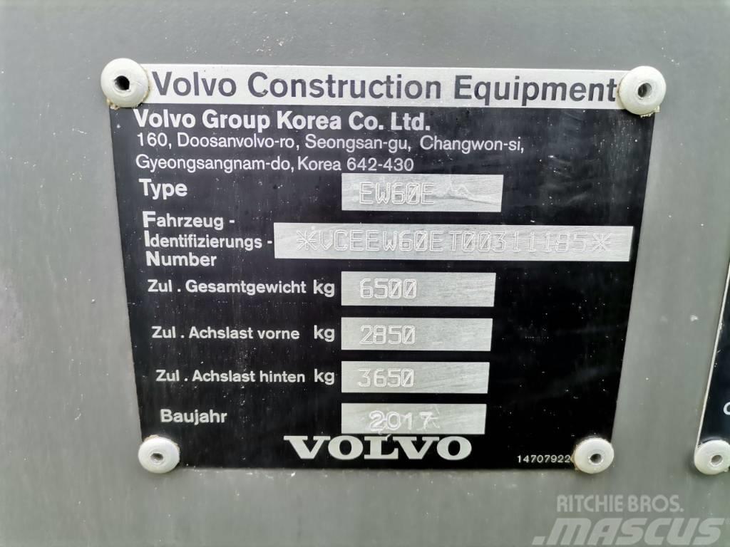 Volvo EW 60 Kolesové rýpadlá