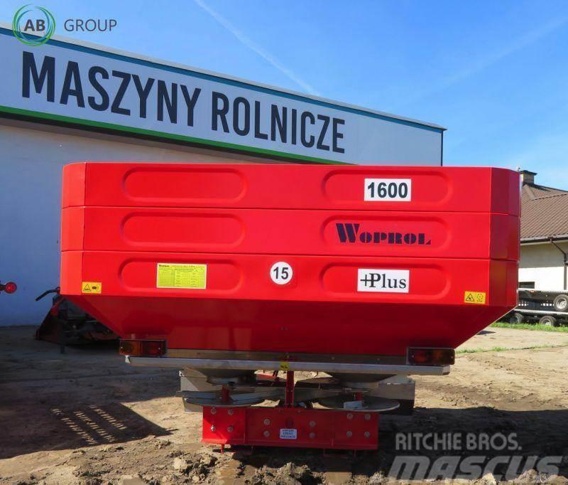 Woprol rozsiewacz nawozów JUNIOR II PLUS 1600, 1600 l Rozmetadlá priemyselných hnojív