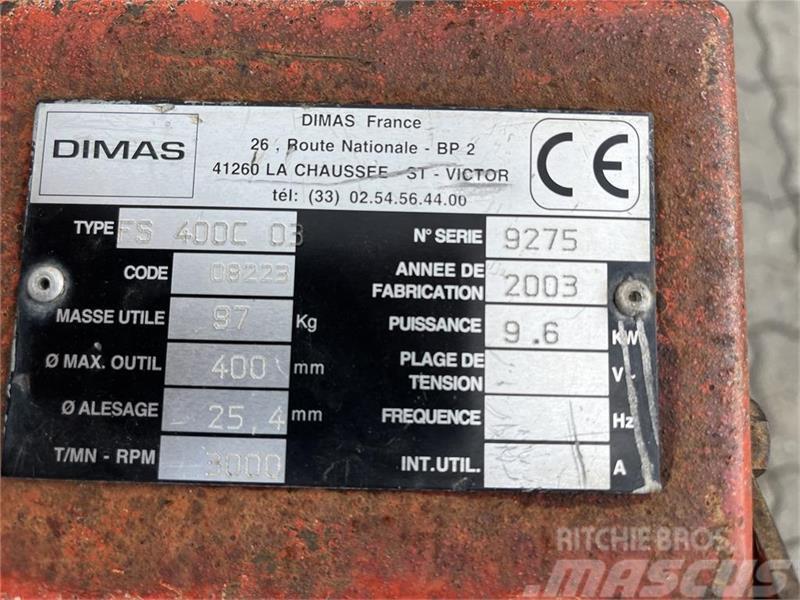  - - -  Dimas fs400c 03 skæremaskine Drviče asfaltu