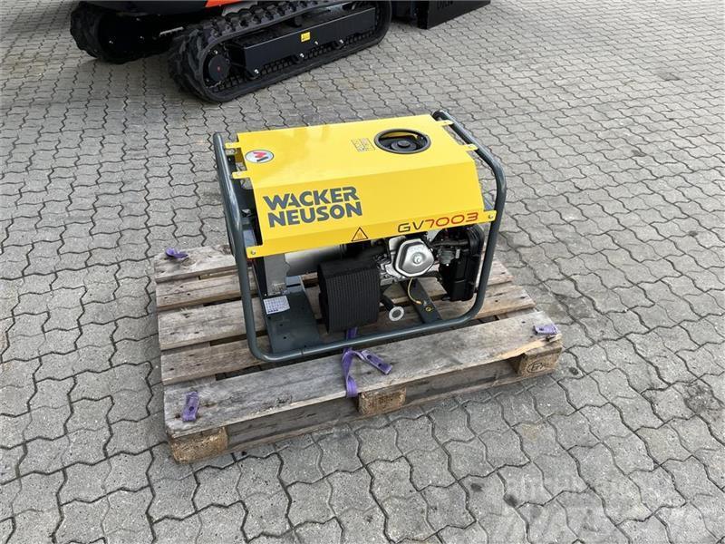 Wacker Neuson GV7003A 400volt generator Ostatné generátory