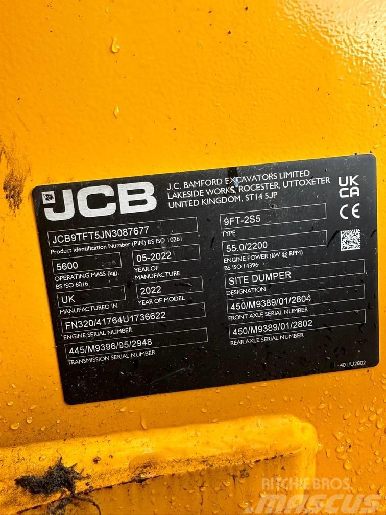 JCB 9TFT Stavebné sklápače