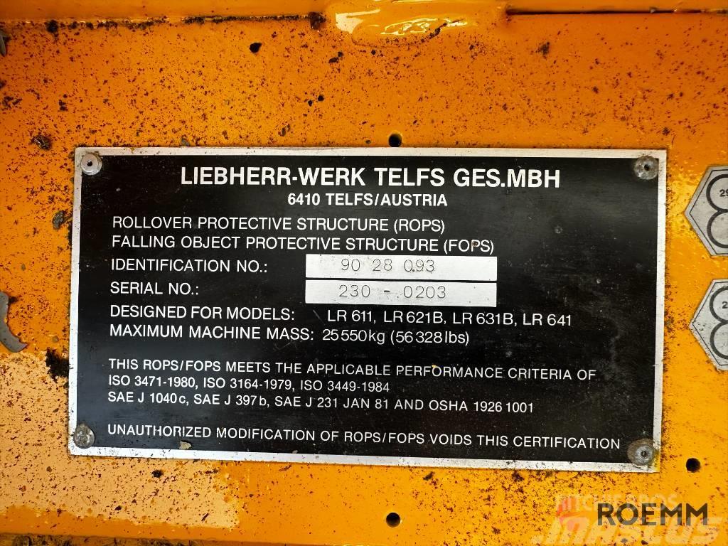Liebherr LR 611 Kettenlader / Raupenlader Pásové nakladače
