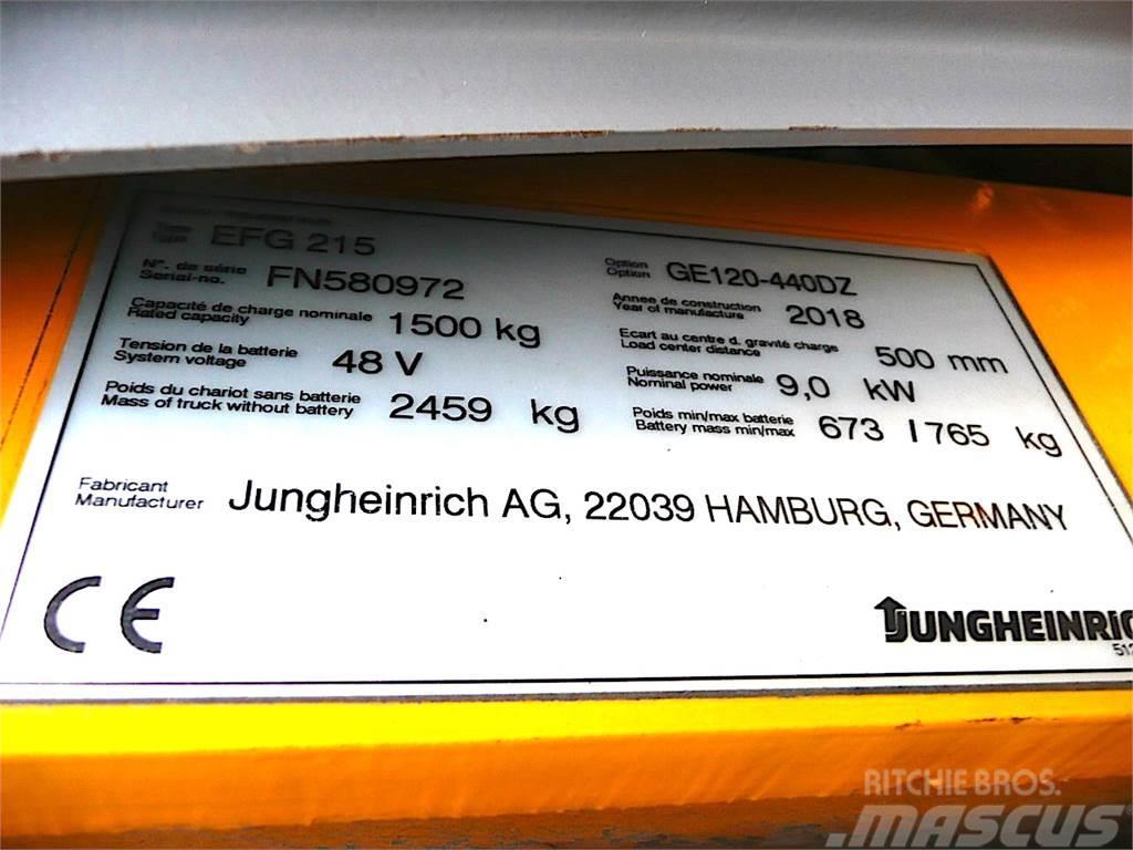 Jungheinrich EFG 215 440 DZ Akumulátorové vozíky
