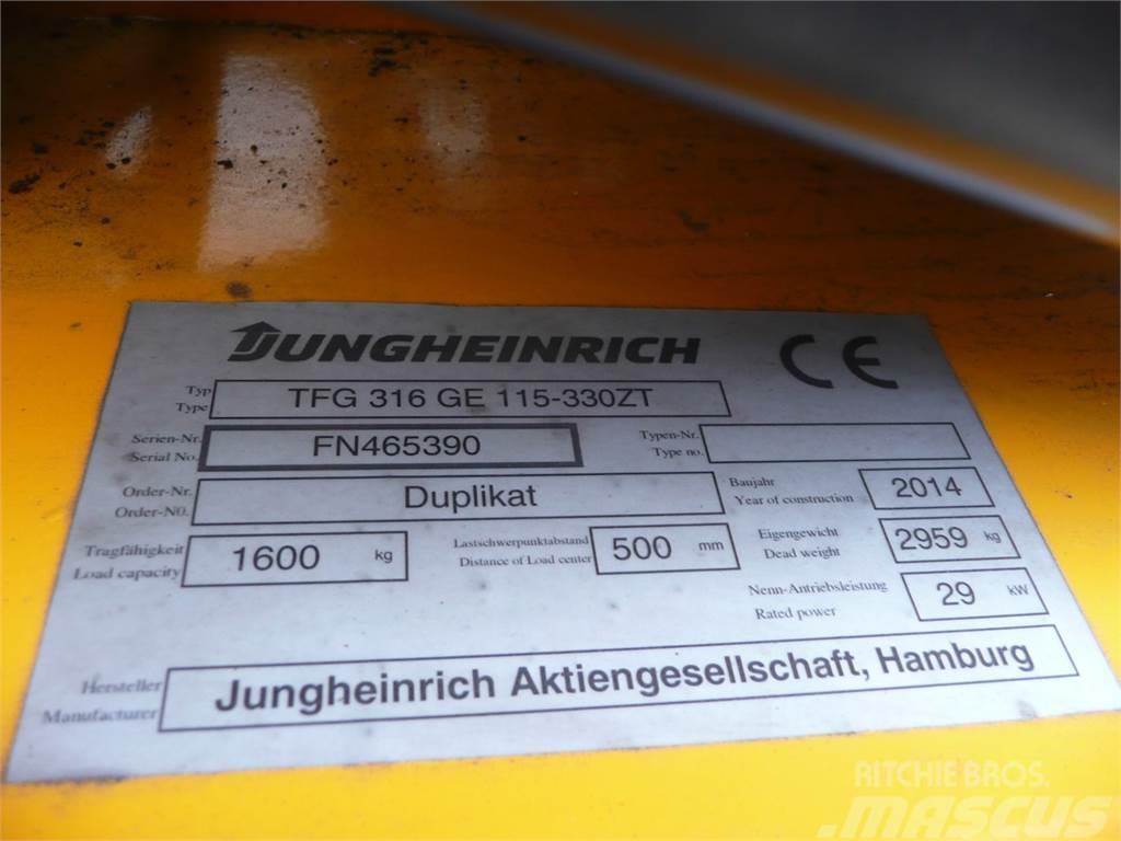 Jungheinrich TFG 316 330 ZT LPG vozíky