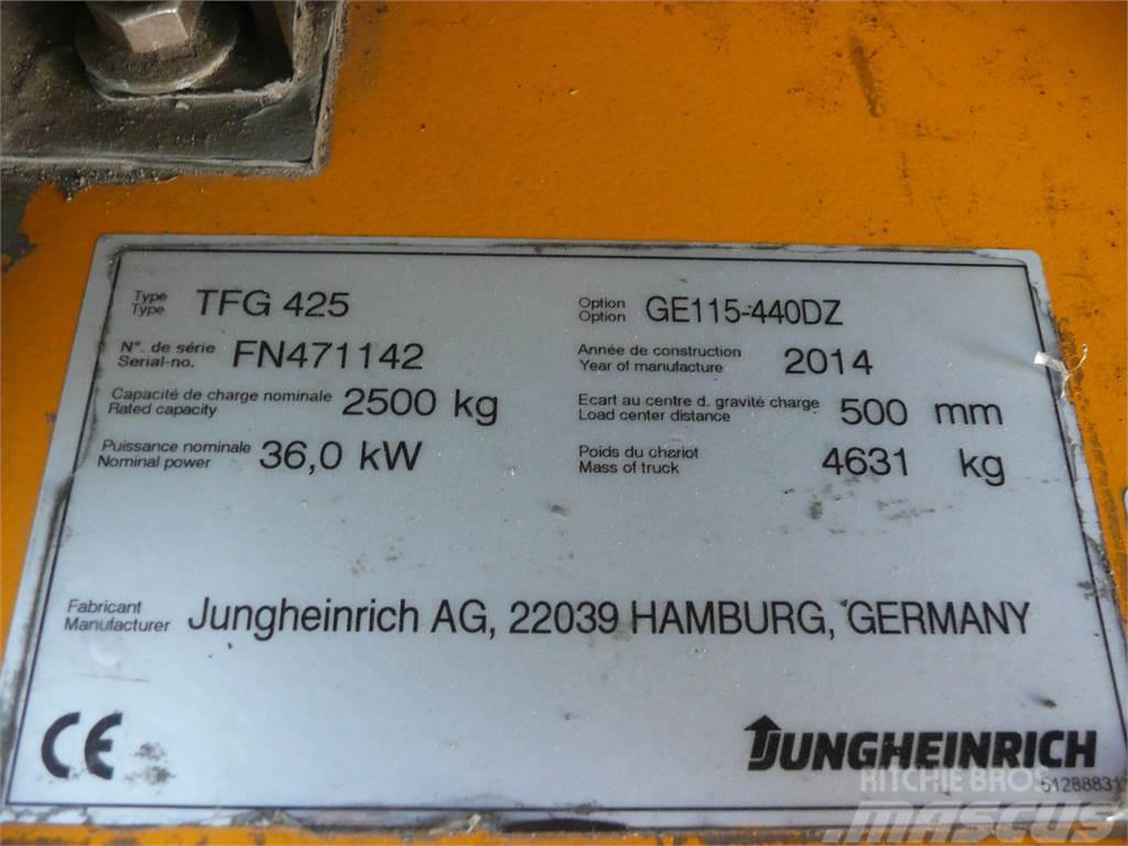 Jungheinrich TFG 425 440 DZ LPG vozíky