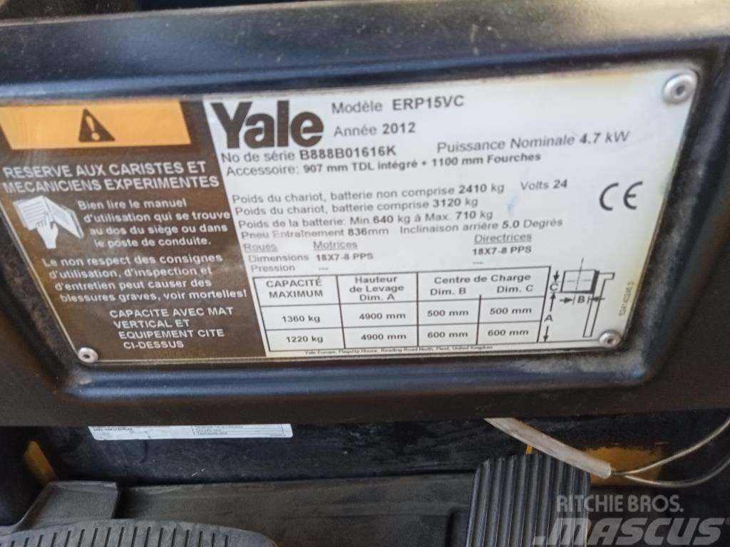 Yale ERP15VC Akumulátorové vozíky