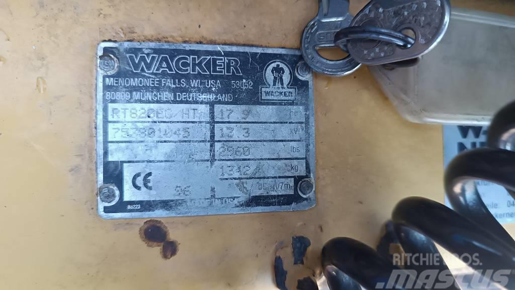 Wacker RT82 SC2 SC3 NEUSON AMMANN RAMMAX 1575 Tandemové valce