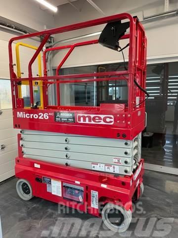 MEC Micro26 AC Electric Scissor Lift Nožnicové zdvíhacie plošiny