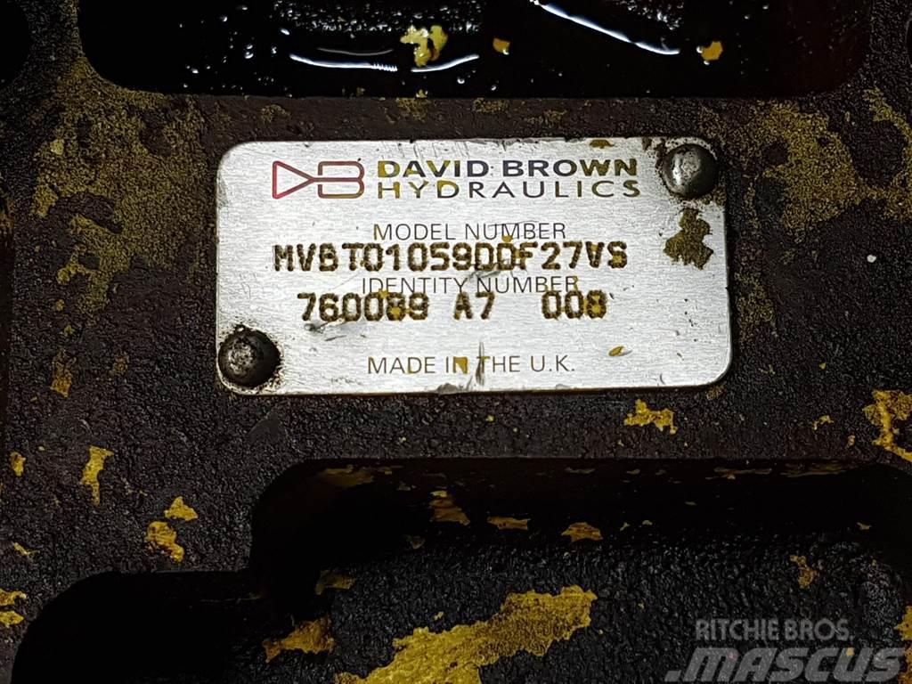 David Brown MVBT01059 - Komatsu WA270-3 - Valve Hydraulika