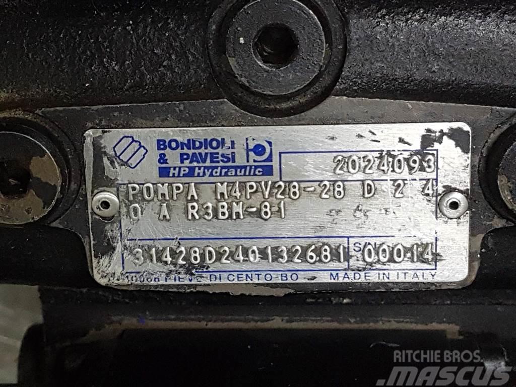 GiANT - Bondioli & Pavesi M4PV28-28-Drive pump repair Hydraulika