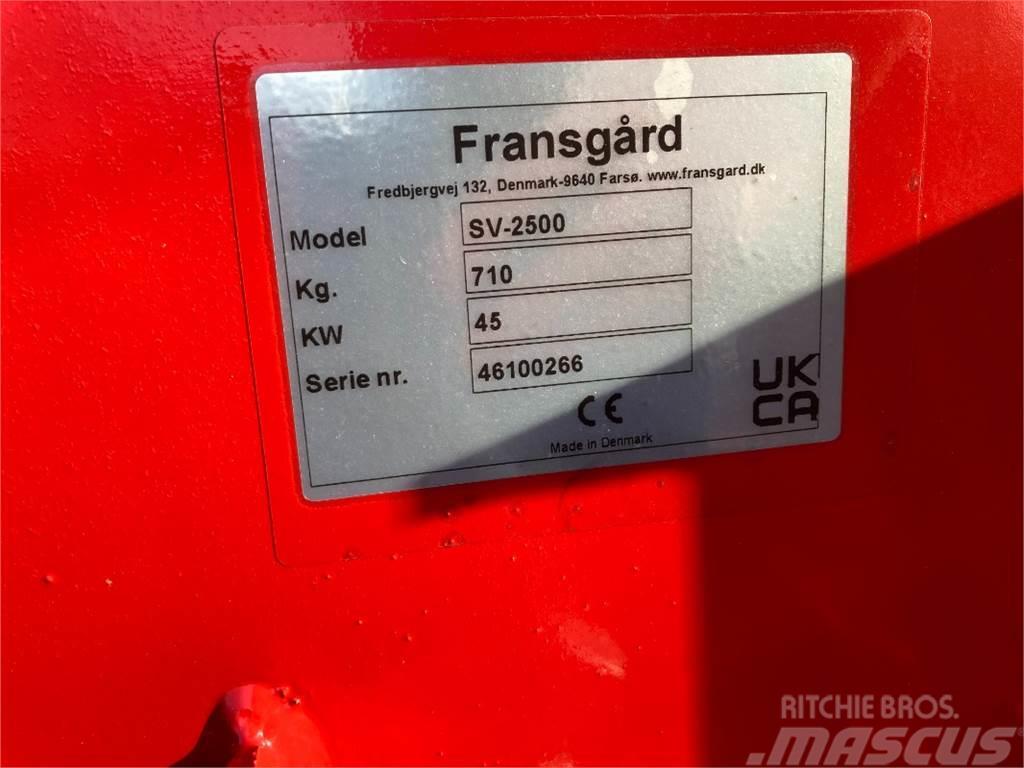 Fransgård SV-2500 Ďalšie poľnohospodárske stroje