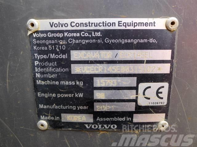 Volvo ECR145E Pásové rýpadlá