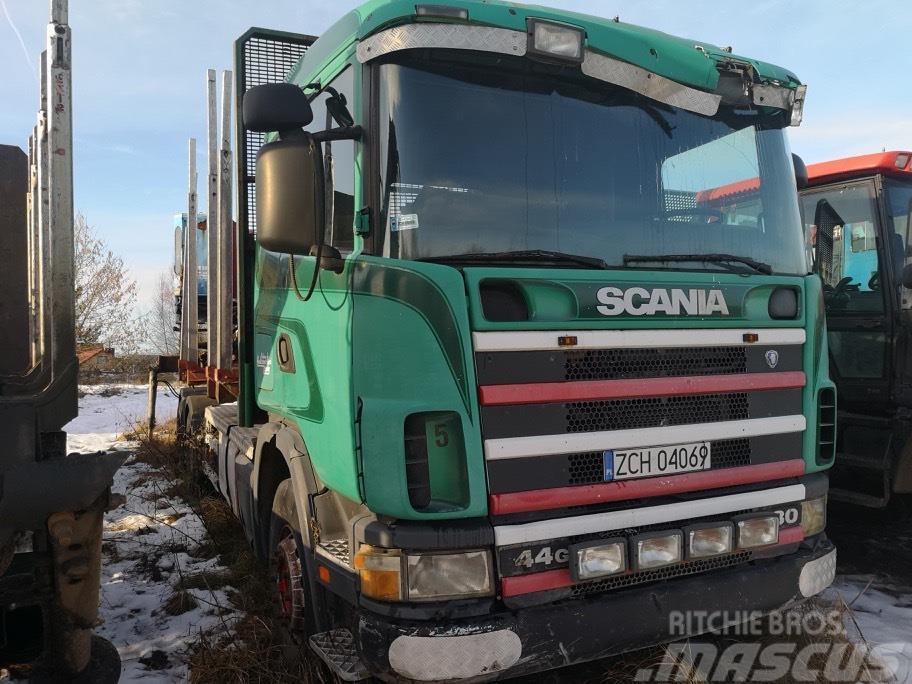 Scania 144 G Autožeriavy, hydraulické ruky
