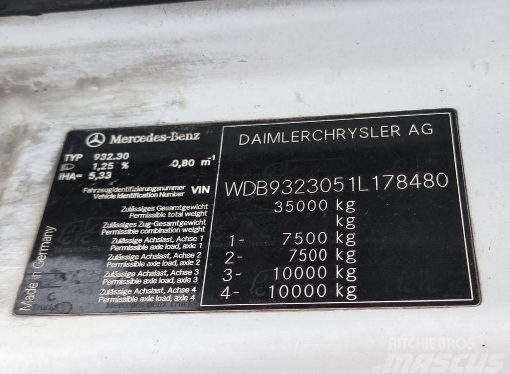 Mercedes-Benz Actros 3241K/45 8X4M / OM501 Engine sold / Gearbox Podvozky a zavesenie kolies