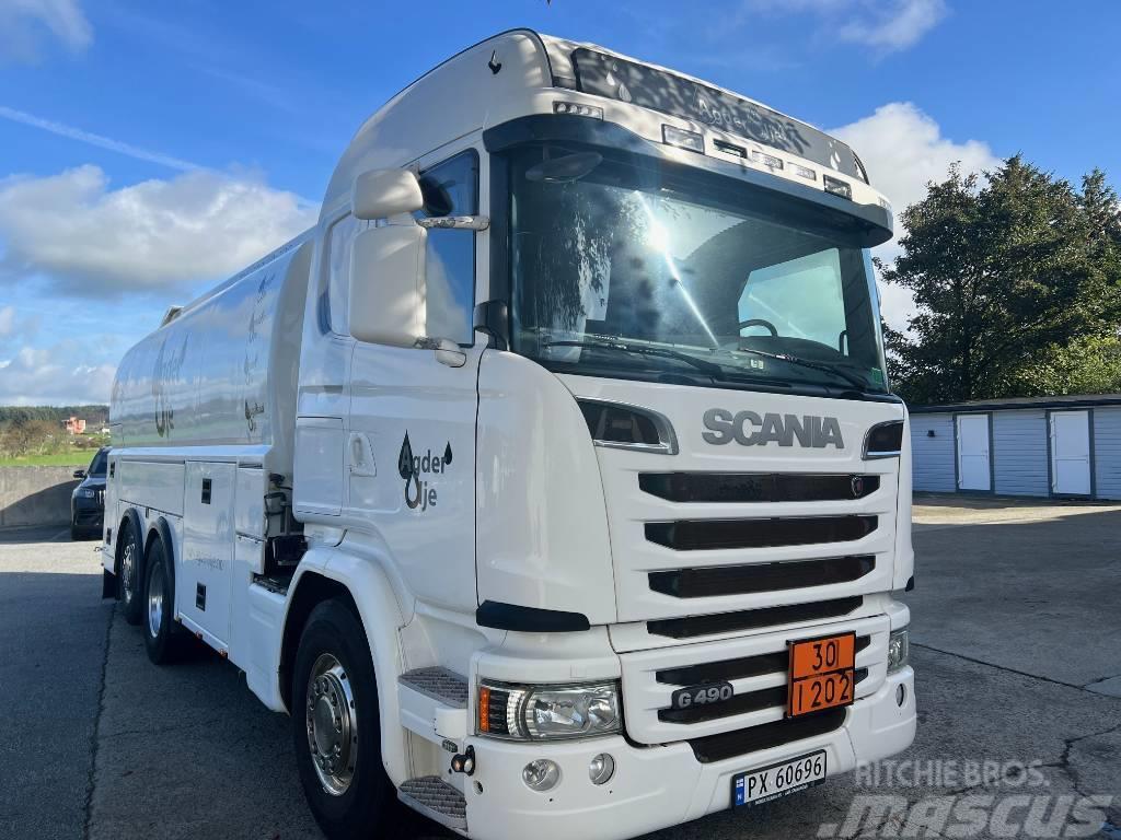 Scania G 490 Cisternové nákladné vozidlá
