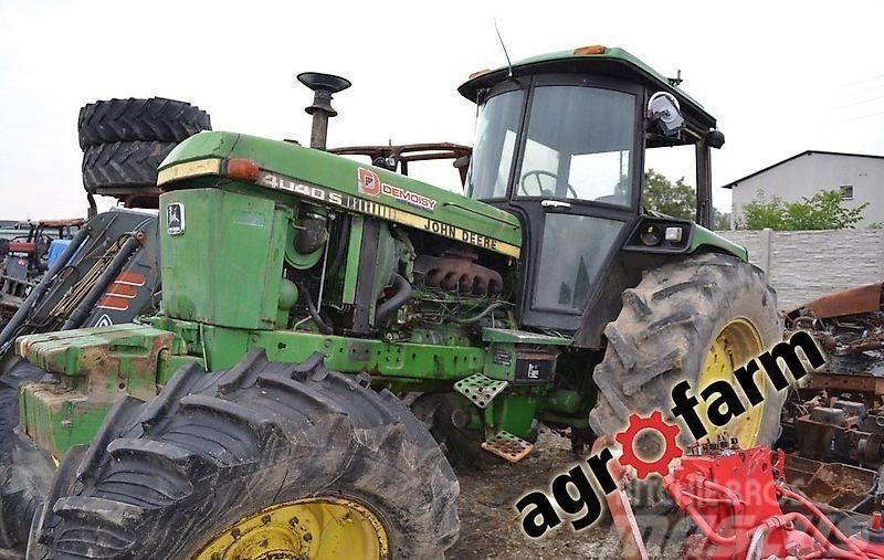 John Deere spare parts 4040 S 4240 skrzynia silnik kabina mos Ďalšie príslušenstvo traktorov