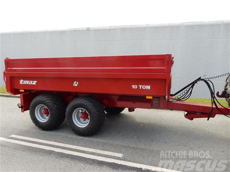 Tinaz 10 tons dumpervogn med slidsker Ďalšie komunálne stroje