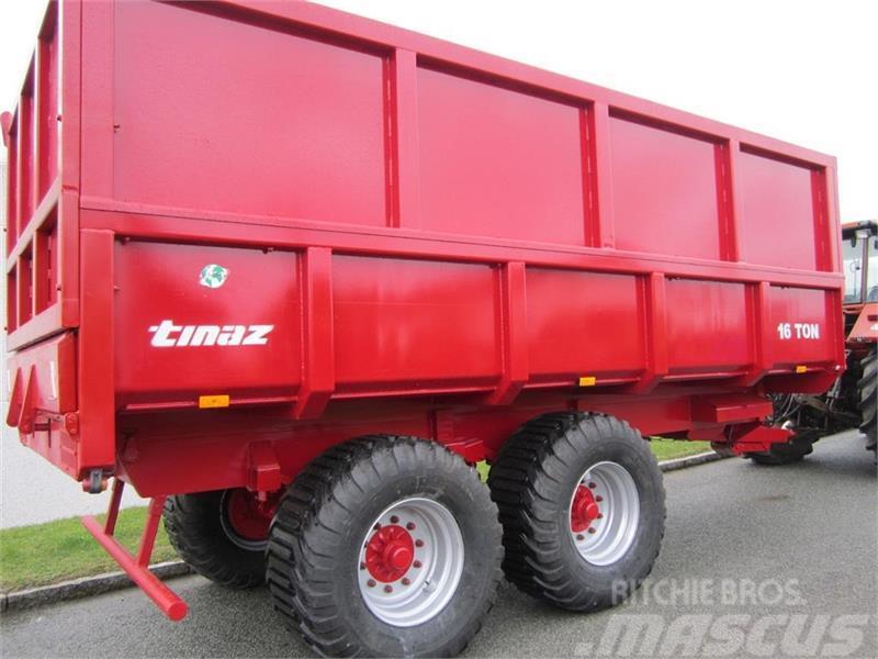 Tinaz 16 tons dumpervogne med kornsider Ďalšie komunálne stroje
