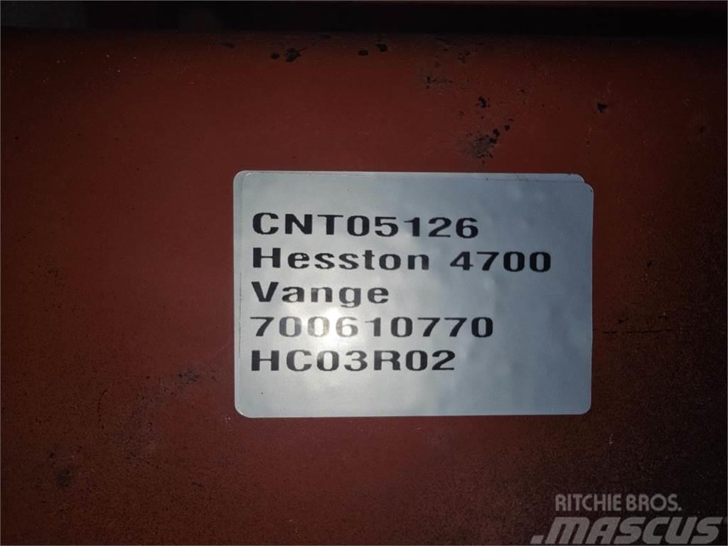 Hesston 4700 Ďalšie poľnohospodárske stroje