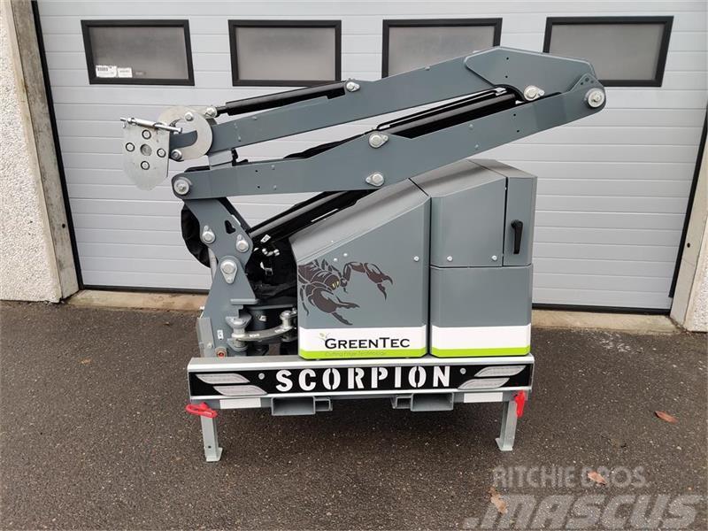 Greentec Scorpion 430 Basic Front Hydraulisk trukket (til l Krovinorezy