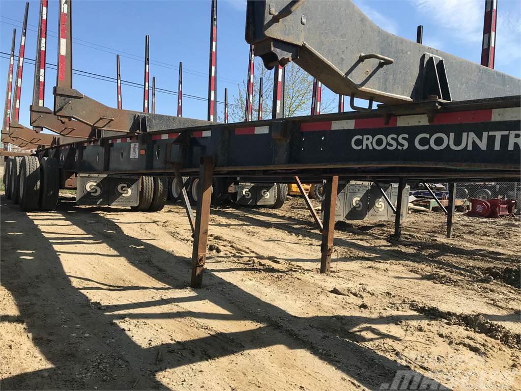  Cross Country 51' Tridem Hay Rack Prívesy na prepravu dreva