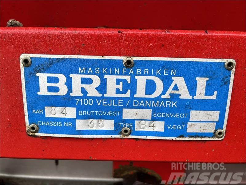Bredal B 4 Med rustfri båndkasser Rozmetadlá priemyselných hnojív