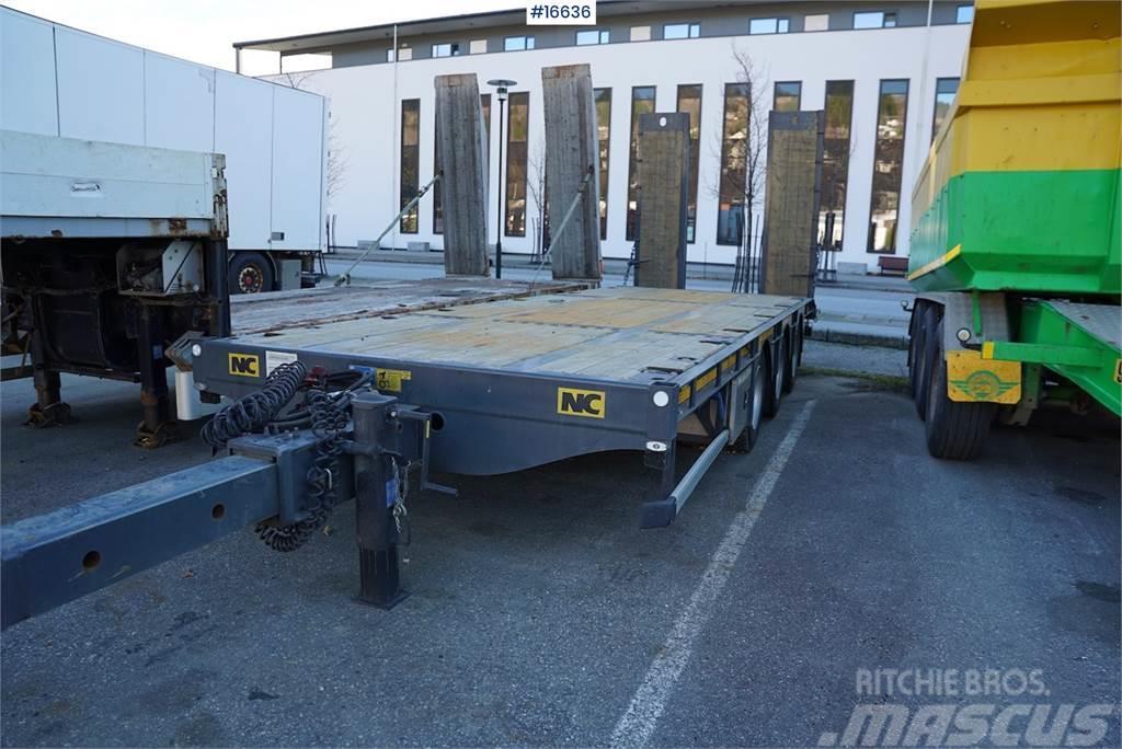 NC 3 axle machine trailer that is little used Ďalšie prívesy