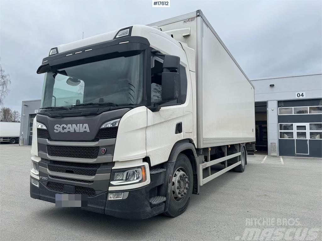 Scania P280 4x2 Box truck. WATCH VIDEO Skriňová nadstavba