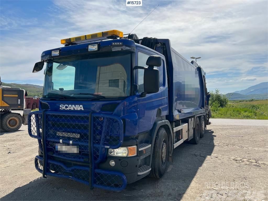 Scania P400 6x2 compactor truck, REP OBJECT Smetiarske vozidlá