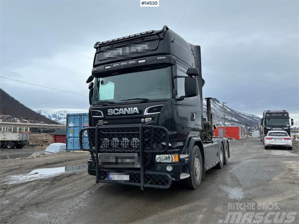 Scania R730 6x4 Crane hauler w/ 22 t/m palfinger crane Autožeriavy, hydraulické ruky
